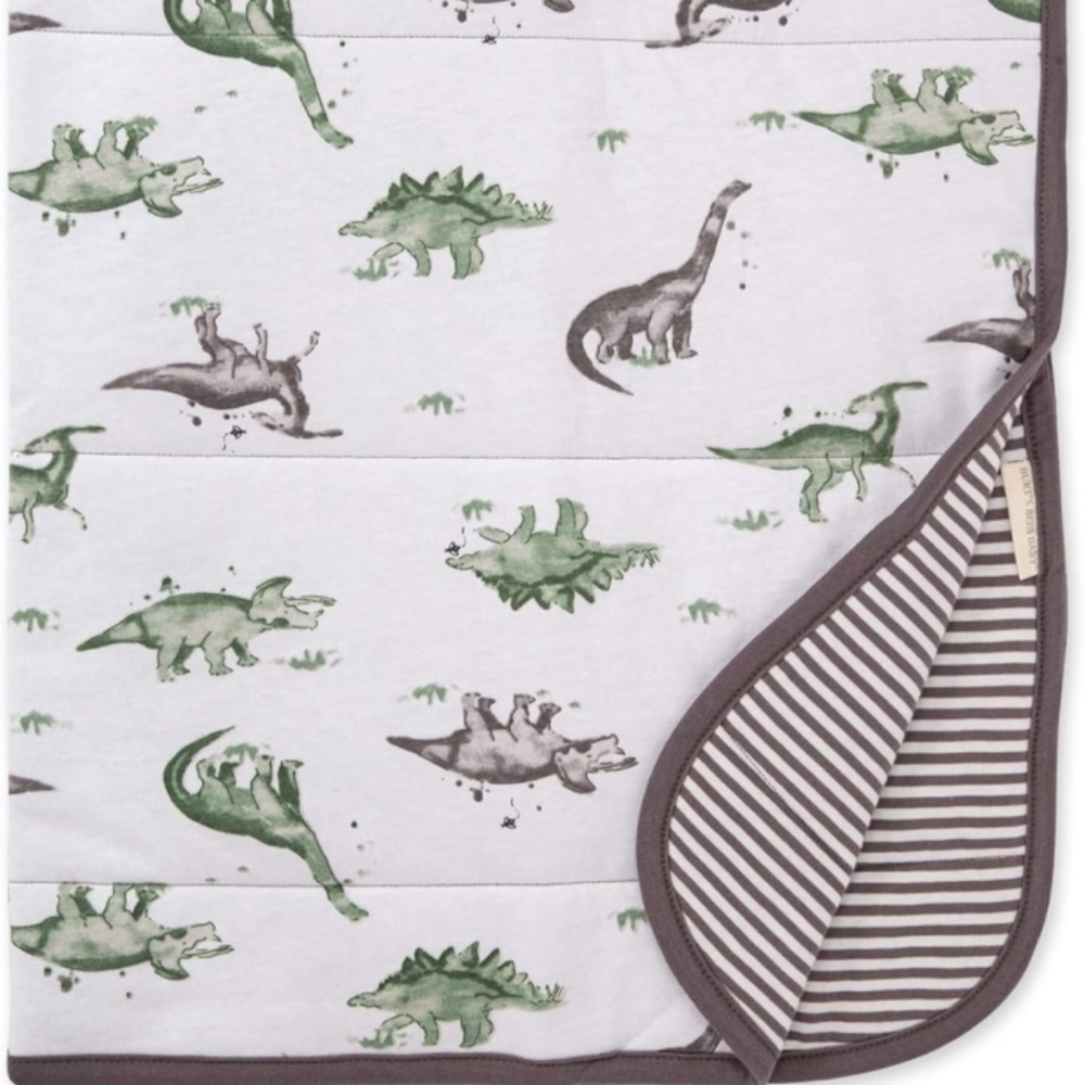 Burt’s Bees blanket Happy Herbivores NWT